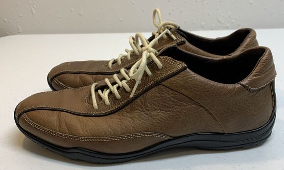 Cole Haan NikeAir Shoes Sneakers Mens 12M Brown Leather Preppy Casual Athliesure main image 10